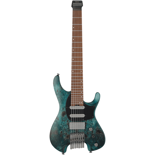 Ibanez Q547PB-COL Electric Guitar Q series HEADLESS 7 string W/Bag