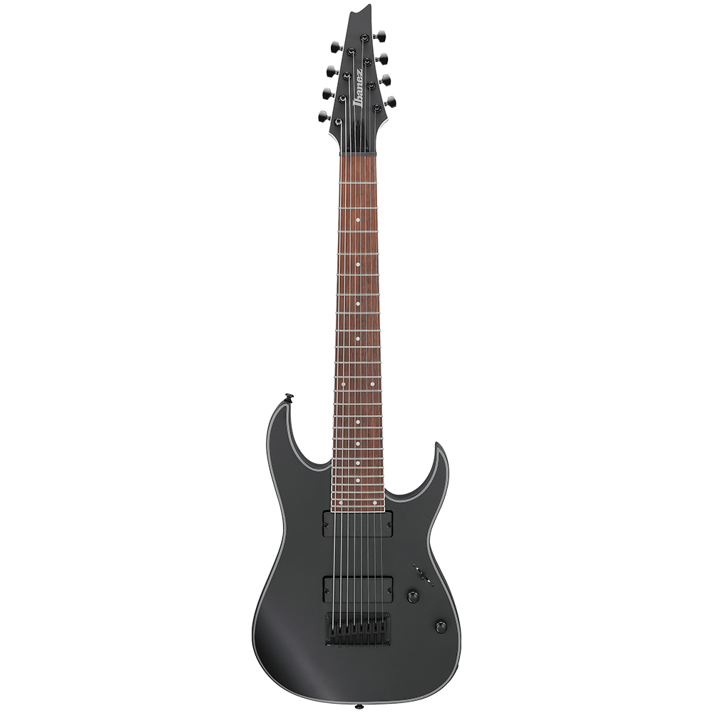 Ibanez RG8EX Black Flat Electric Guitar