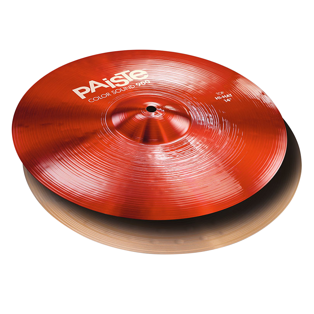 Paiste Colored Sound 900 Red Hi Hat 14"