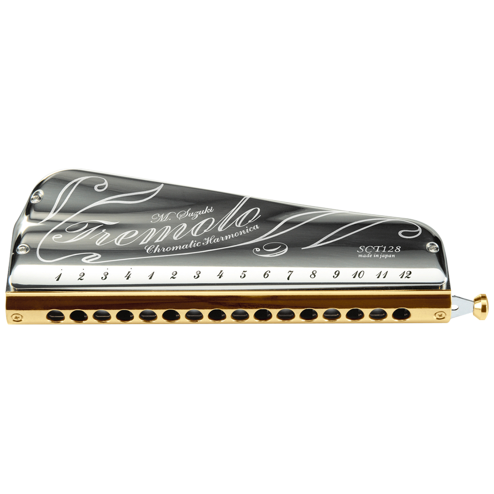 Suzuki Harmonica Tremolo Chromatic SCT-128 Key C