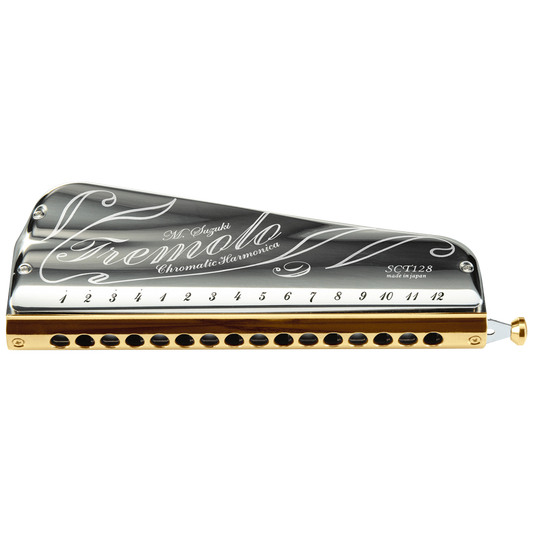 Suzuki Harmonica Tremolo Chromatic SCT-128 Key C