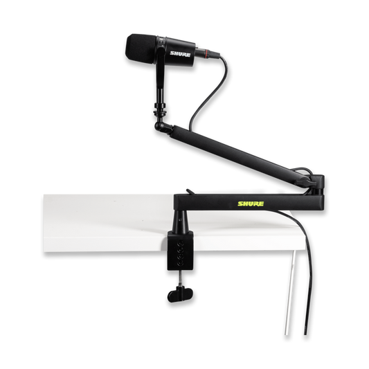 Shure Low-Profile Desktop Mic Boom Stand SH-BROADCAST2