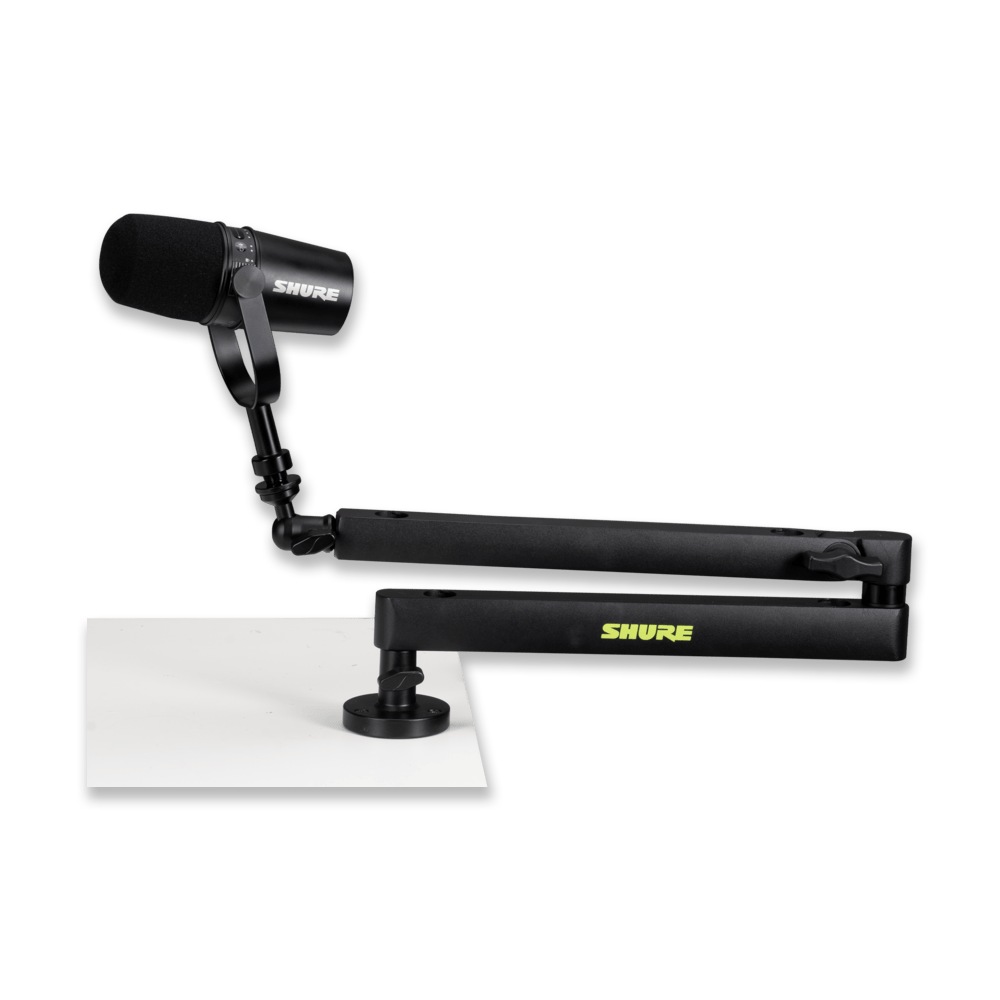 Shure Low-Profile Desktop Mic Boom Stand SH-BROADCAST2