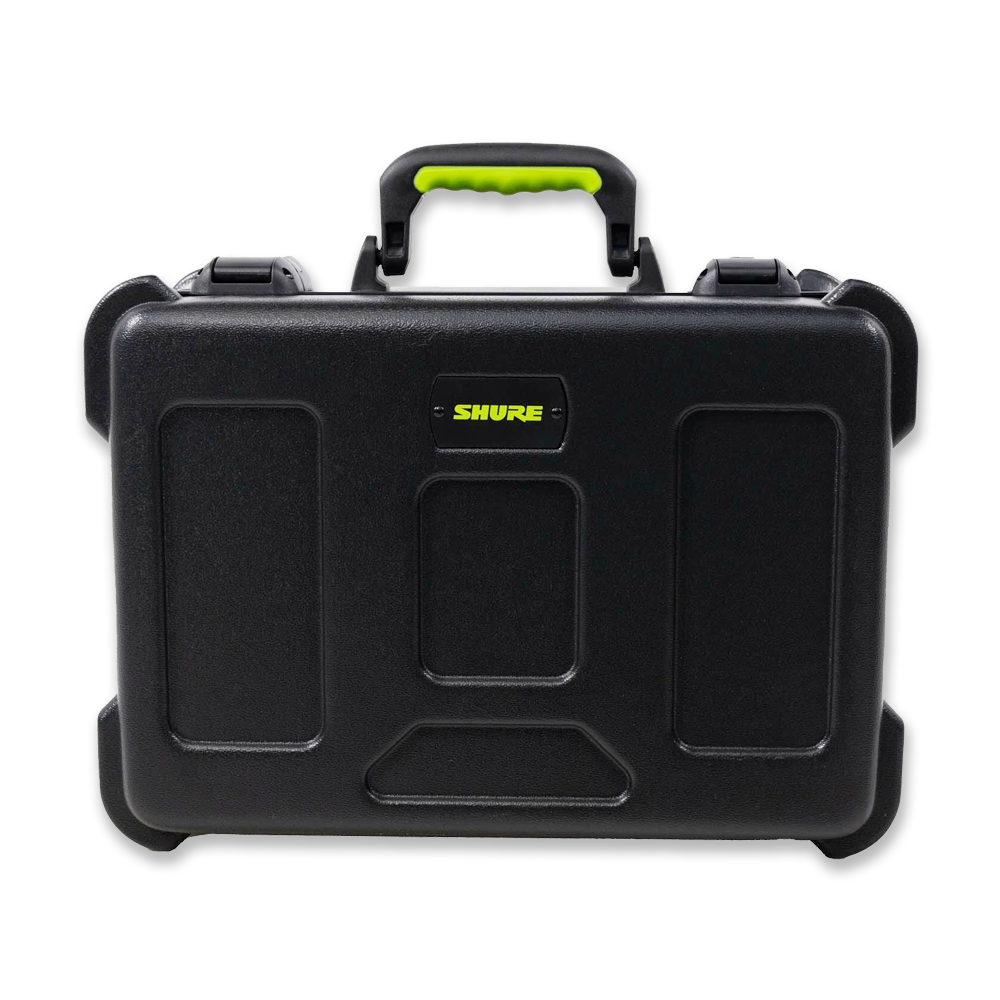 Shure Molded Case w/ Drops for (15) Mics – TSA Latch SH-MICCASE15