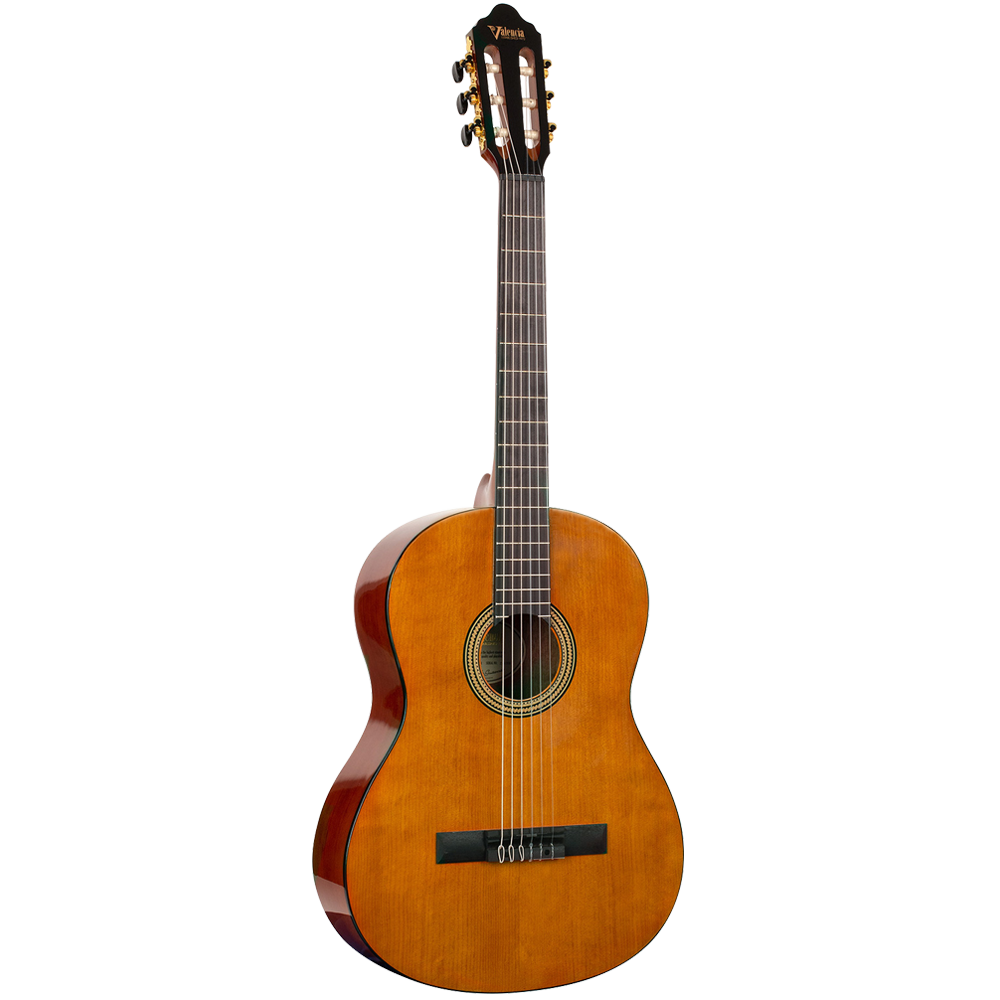 Valencia VC274H Classical Guitar 4/4 size Hybrid Antique Natural