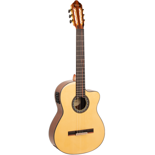 Valencia VC574CE Classical Guitar 4/4 size Cutaway with Electronics