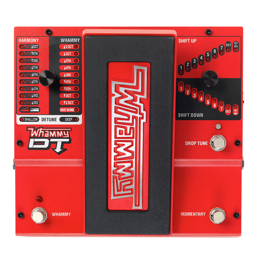 Digitech Whammy DT pitch shifting with drop Pedal WHAMMYDTV-01