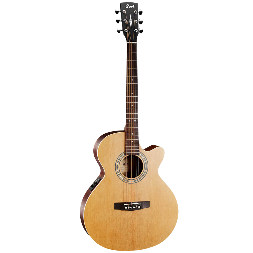 Cort SFX-ME Semi Acoustic Guitar W/Cutaway Electronics W/Bag
