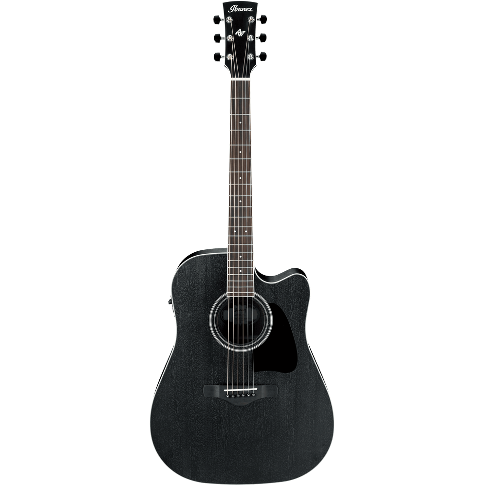 Ibanez AW84CE BK Semi Acoustic Guitar