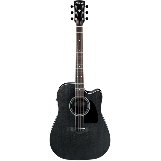 Ibanez AW84CE BK Semi Acoustic Guitar