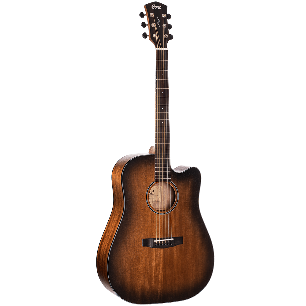 Cort CORE DC Mahogany OPBB Semi Acoustic Guitar Music