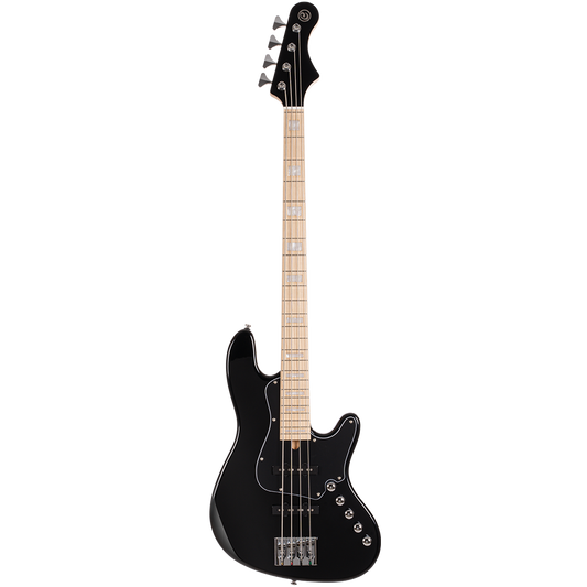 Cort Elrick NJS-4 BK Bass Guitar W/Case