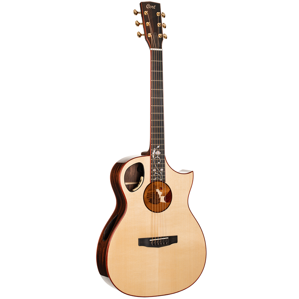 Cort Roselyn Redux Natural Glossy Semi Acoustic Guitar