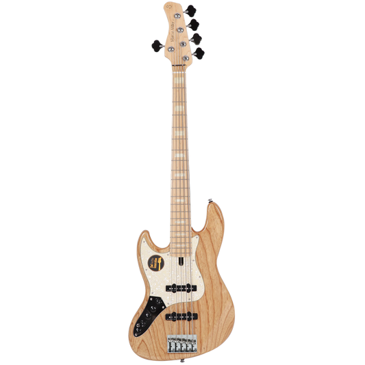 Sire V7 SWAMP ASH 5 STRING Natural LH Bass Guitar